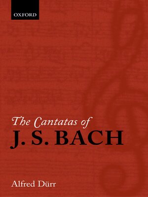 cover image of The Cantatas of J. S. Bach